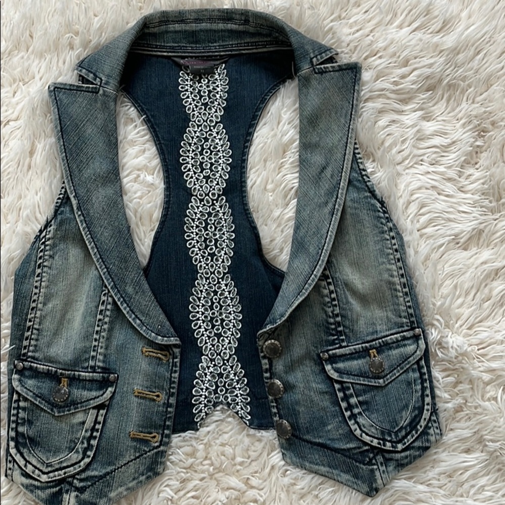 (Sold) A|X Armani Exchange Jean Vest